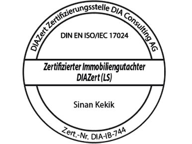 Sinan Kekik DIAZert Zertifizierter Immobiliengutachter
